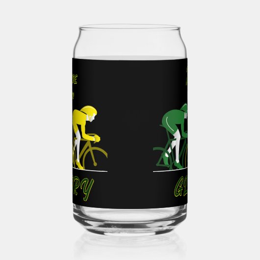 Ride For Glory Canvas Kunst Blikvorm Glas (Rechts)