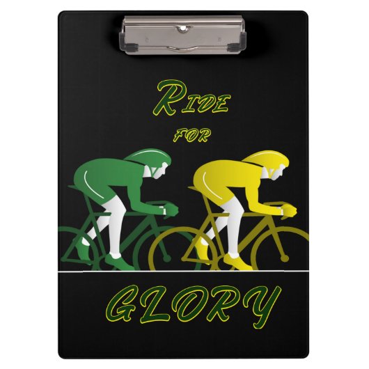Ride For Glory Canvas Kunst Klembord (Voorkant)