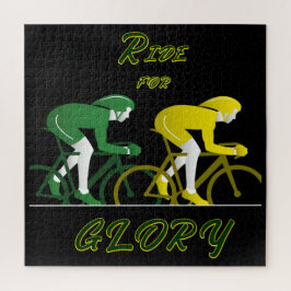 Ride For Glory Canvas Kunst Legpuzzel