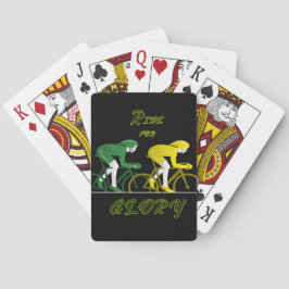 Ride For Glory Canvas Kunst Pokerkaarten