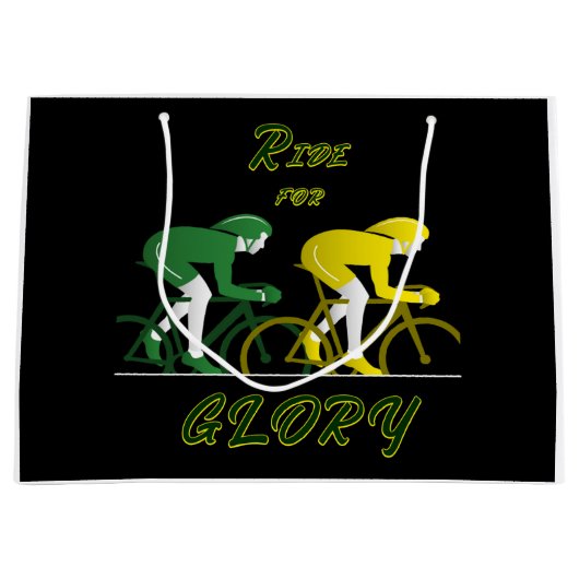 Ride For Glory Gift Bag Groot Cadeauzakje (Voorkant)