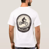 Ride Free: Abundant Life Biker T-shirt (Achterkant)