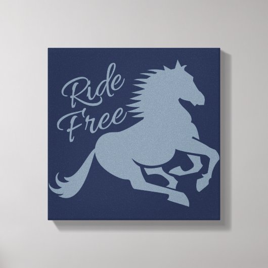 Ride Free Custom canvas afdrukken (Voorkant)