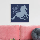 Ride Free Custom canvas afdrukken (Insitu (Woonkamer))