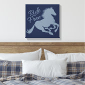 Ride Free Custom canvas afdrukken (Insitu (Slaapkamer))
