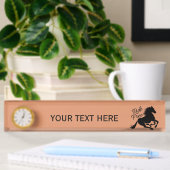 Ride Free custom color name bord Naambordje
