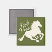 Ride Free Custom Magnet (Voorkant / Achterkant)