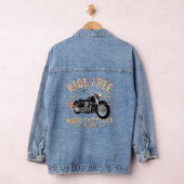 Ride Free -  motorclub Denim Jacket (Hangar)
