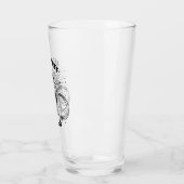 Ride Free Or Die Fietsen Glas (Links)