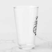 Ride Free Or Die Fietsen Glas (Rechts)