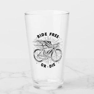 Ride Free Or Die Fietsen Glas