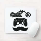 Ride.Game.Dad Black Graphic (A) Muismat (Met muis)