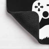 Ride.Game.Dad White Graphic (A) Muismat (Hoek)