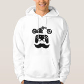 Ride.Game.Dad zwart-afbeelding met tekst (a) Hoodie (Voorkant)