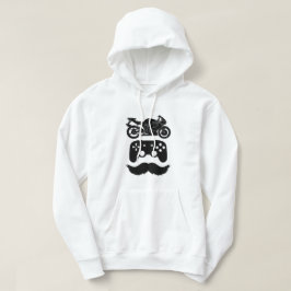 Ride.Game.Dad zwart grafisch met tekst (b) Hoodie