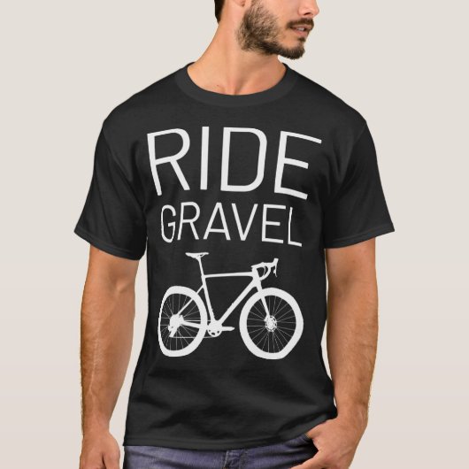 Ride Gravel Cyclocross Bicycle Road Bike G T-shirt (Voorkant)