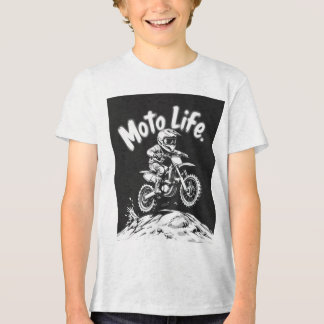 Ride Hard, Live Free: Moto Life Motorcross T-shirt
