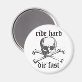 Ride Hard Magneet (Voorkant / Achterkant)