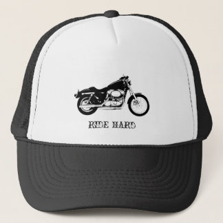 RIDE HARD Motorcycle-vrachtwagenhoed Trucker Pet