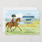 Ride horseback kaart (Voorkant)