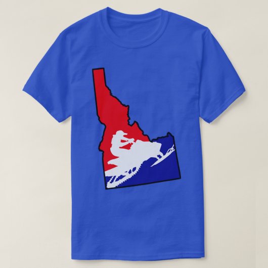 Ride Idaho Snowmobile T-shirt (Design voorkant)