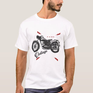 "Ride in Retro Style –  Bike Graphic T-shirt 🚴
