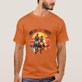 ✨"Ride in the Sunset" Cowboy Ranch Shirt – Perfect (Voorkant)