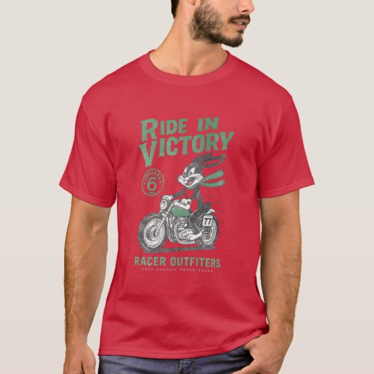Ride in Victory funny T-shirt (Voorkant)