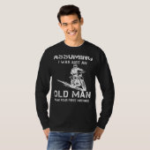 Ride into Laughter: Rijdend T-shirt dat eeuwenoude (Voorkant volledig)
