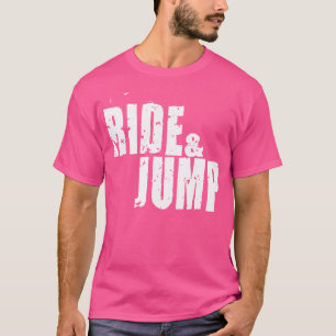 Ride Jump Motorcross BMX Jongens Meisjes T-shirt