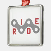 Ride (Keten) Metalen Ornament (Links)