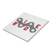 Ride (Keten) Tegeltje (Zijkant)