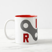 Ride (Keten) Tweekleurige Koffiemok (Links)