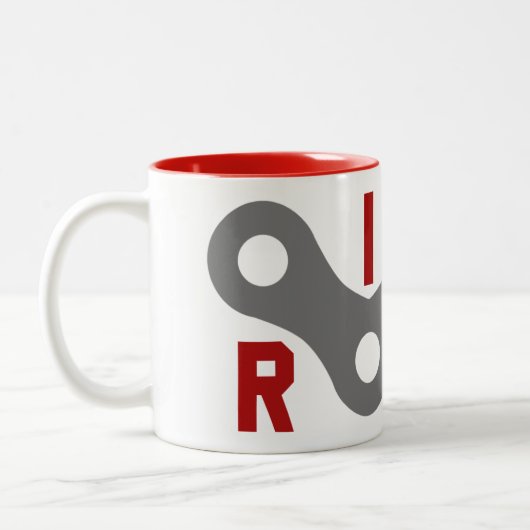 Ride (Keten) Tweekleurige Koffiemok (Links)