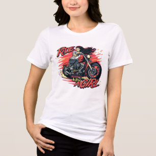 Ride like a Girl Tri-Blend Shirt