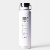 Ride Like a Queen | Thor Koper Vacuum Geïsoleerd Waterfles (Achterkant)