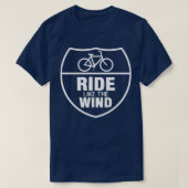 Ride Like the Wind  T-shirt (Design voorkant)