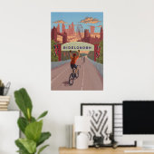 Ride London Fietsreisposter Poster (Thuiskantoor)