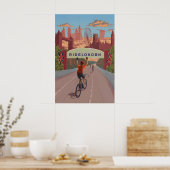 Ride London Fietsreisposter Poster (Keuken)