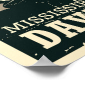 Ride met de Wind- motorfiets Poster (Hoek)