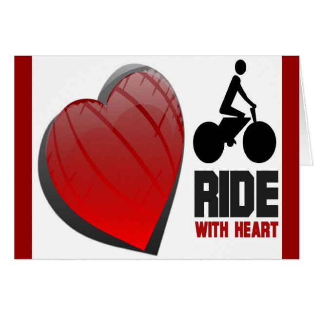 RIDE MET HEART (Voorkant Horizontaal)