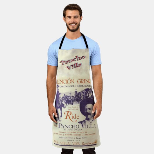 Ride met  Mexicaans Pancho Villa Schort (Gedragen)
