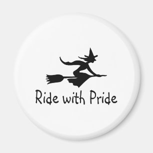 Ride met trots magneet