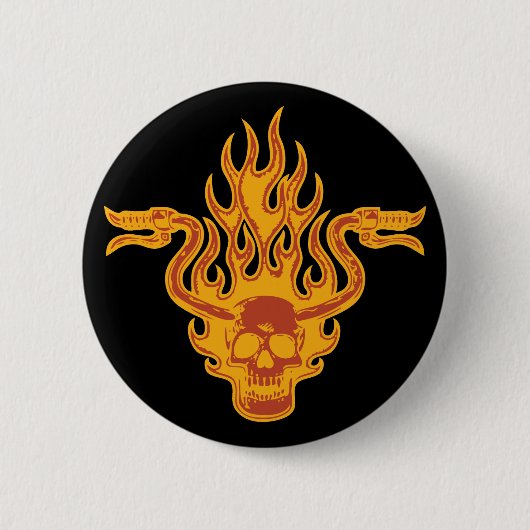 Ride Minded Ronde Button 5,7 Cm (Voorkant)
