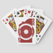 Ride Montana Pokerkaarten (Achterkant)