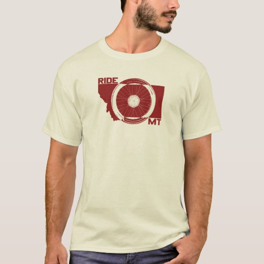 Ride Montana T-shirt (Voorkant)