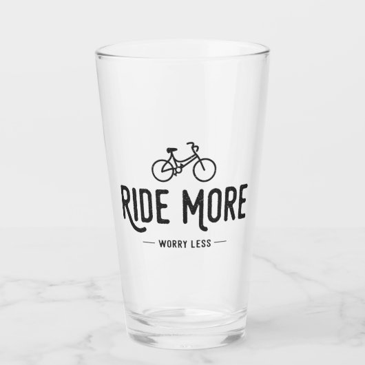 Ride more Angst Minder Glas (Voorkant)