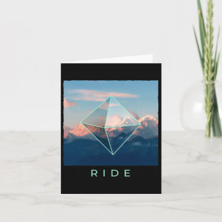 Ride Mountain Ski Snowboard Skien Snowboarden Do Kaart
