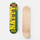 RIDE NATTY RIDE JMT Skateboard, 7 ¾" Deck Persoonlijk Skateboard (Voorkant)