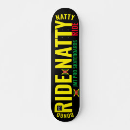 RIDE NATTY RIDE JMTSkateboard, 7¾-inch dek Persoonlijk Skateboard